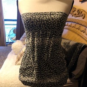 Free people black comb star tube top 4
